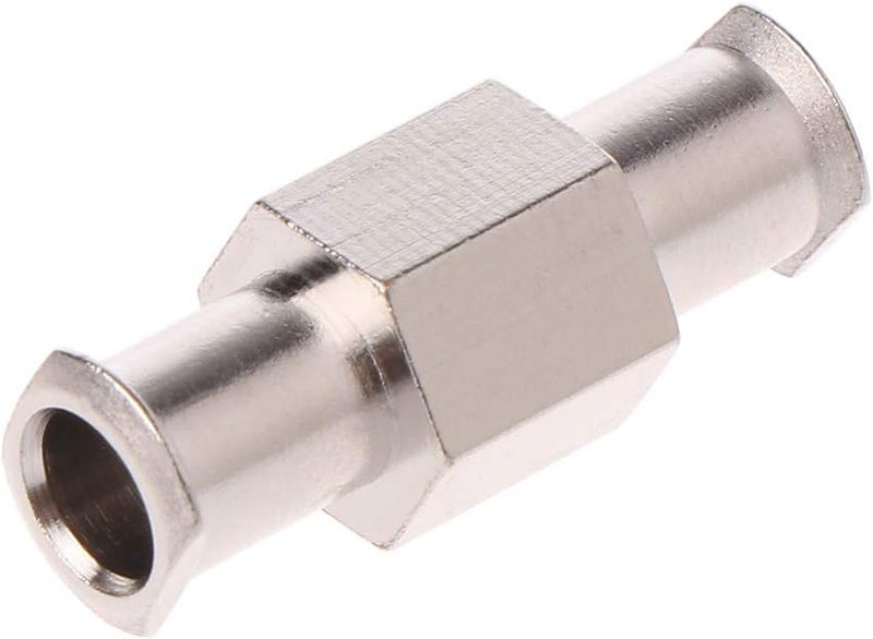 HYROOY Luer Lock Coupler Female to Female Fittings Connector with m Aperture Lock Hardware Connector Parts Anti Rust Nickel Plated Brass - Image 1